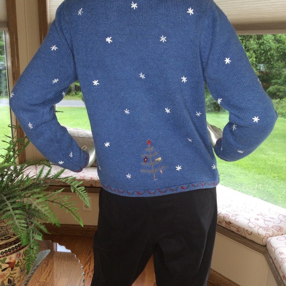 Christopher & Banks Cardigan Hand Embroidered S - Picture 3 of 5